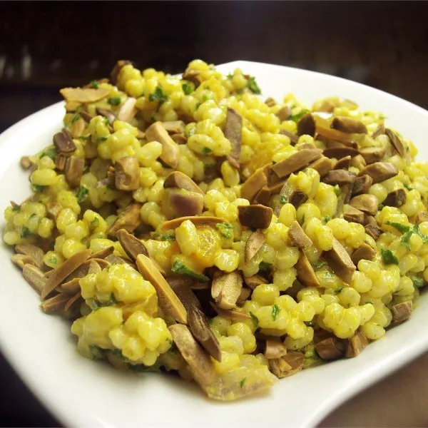 receta Ensalada De Cebada Con Almendras Y Albaricoques