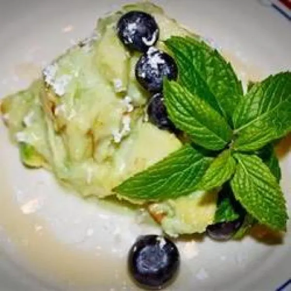 receta Salade de noix de coco, de pomme et d'avocat