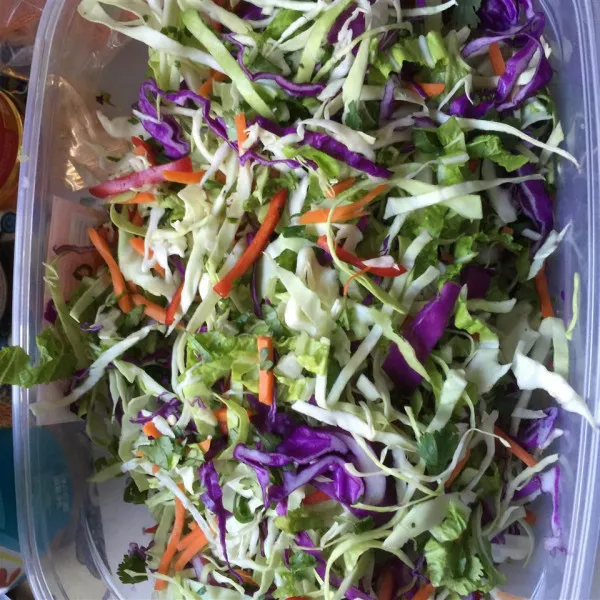 receta Salade de chou asiatique