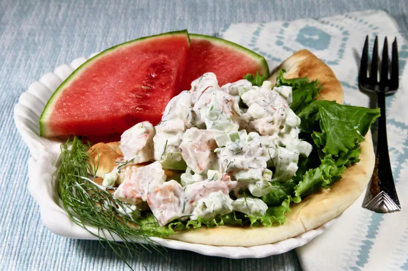 recetas Ensalada De Eneldo Y Camarones