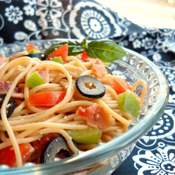 receta Salade de spaghettis Sharese