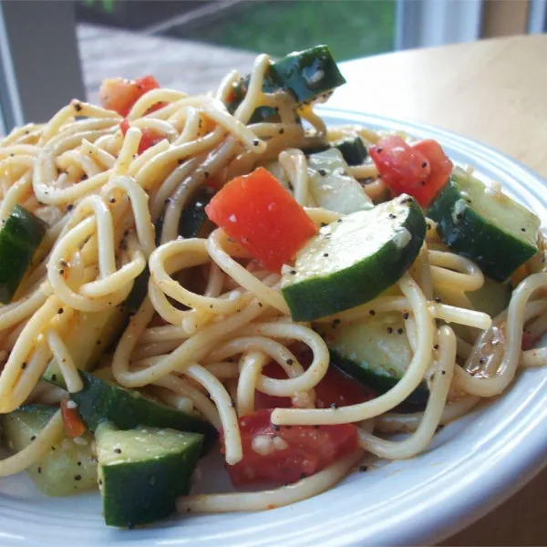 receta Ensalada De Espaguetis I