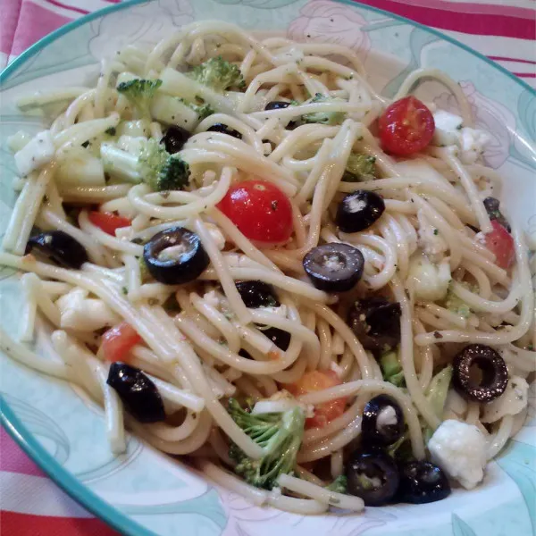 receta Ensalada De Espaguetis II