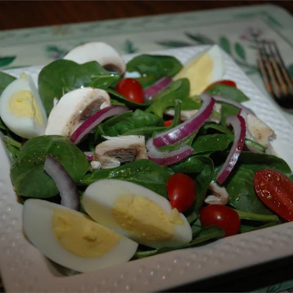 receta Salade Épinards Fabuleux