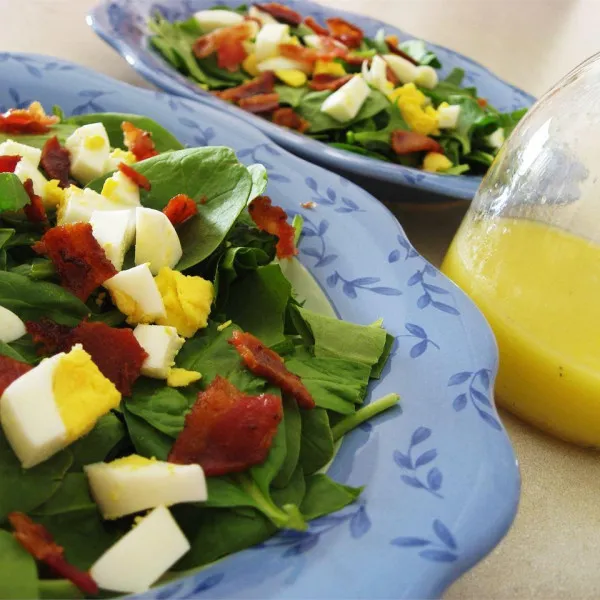 receta Salade d'épinards II