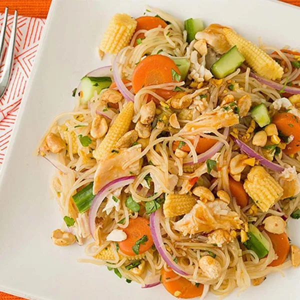 recetas Ensalada De Fideos Picantes De Malasia