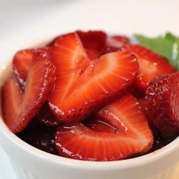 receta Ensalada De Fresas Agridulce