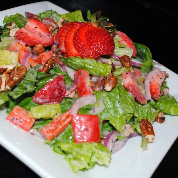 receta Ensalada De Fresas I