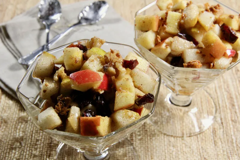 receta Ensalada De Frutas De La Cosecha De Otoño