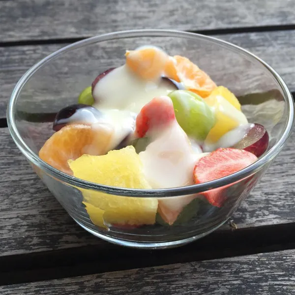 receta Salade de fruits pour enfants