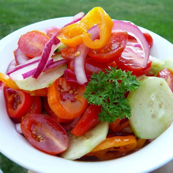 receta Ensalada De Fuego Y Hielo