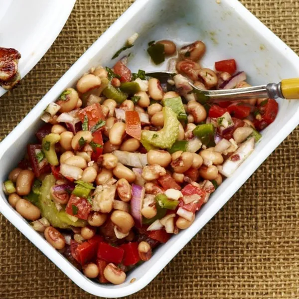 receta Salade de pois aux yeux noirs