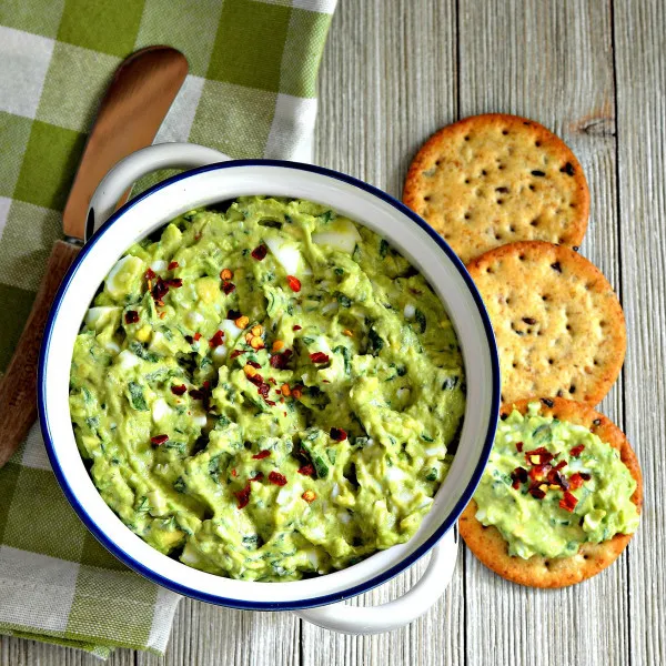 receta Ensalada De Huevo Verde