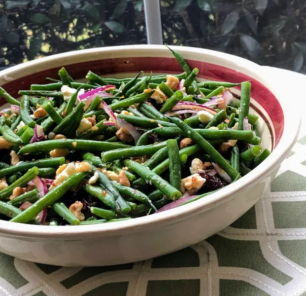 receta Salade de haricots verts à la féta