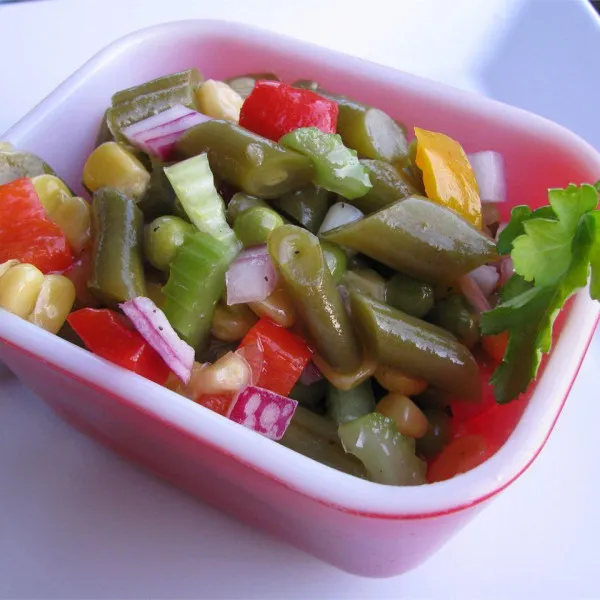 receta Salade de Haricots Verts