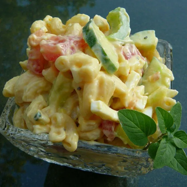 receta Salade de macaronis À la Virginie
