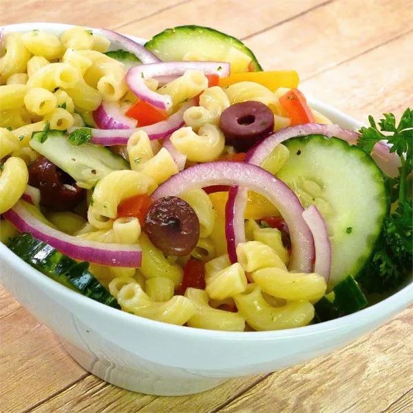 receta Salade de macaronis de maman