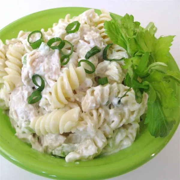 receta Salade de macaronis à la dinde