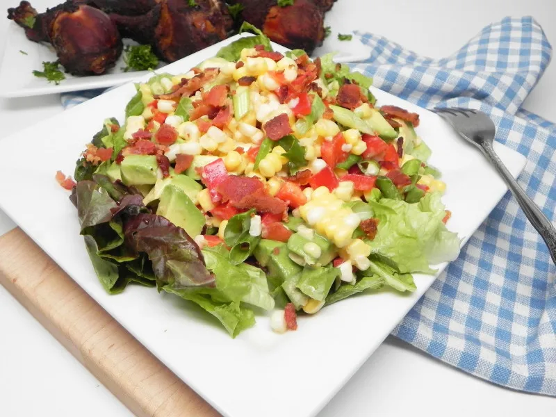 receta Ensalada De Maíz Y Aguacate