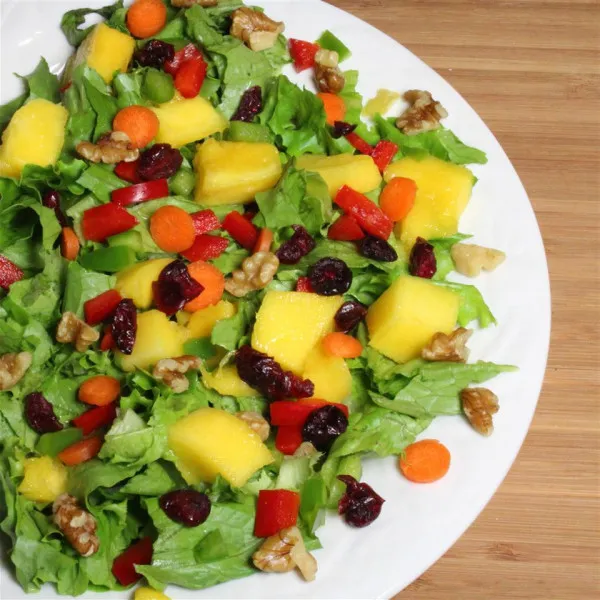 recetas Ensalada De Mango Y Nueces