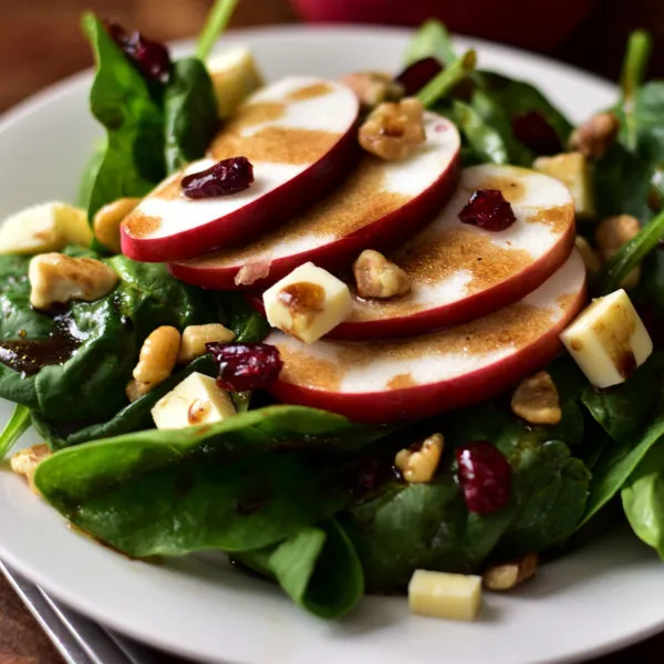 recetas Ensalada De Otoño Con Aderezo Balsámico De Arce