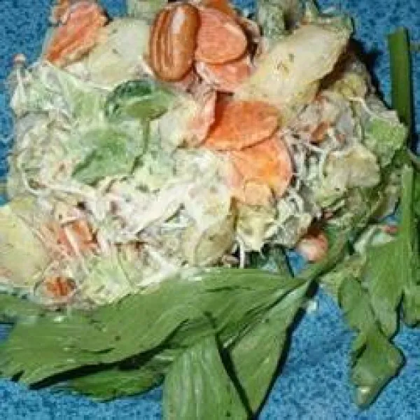 receta Salade de pommes de terre à l'aneth au four