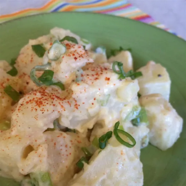 recetas Ensalada De Papas Con Cebolla Verde Casi Sin Grasa