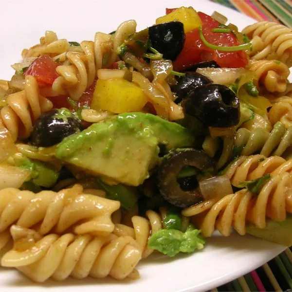 recetas Ensalada De Pasta Con Salsa