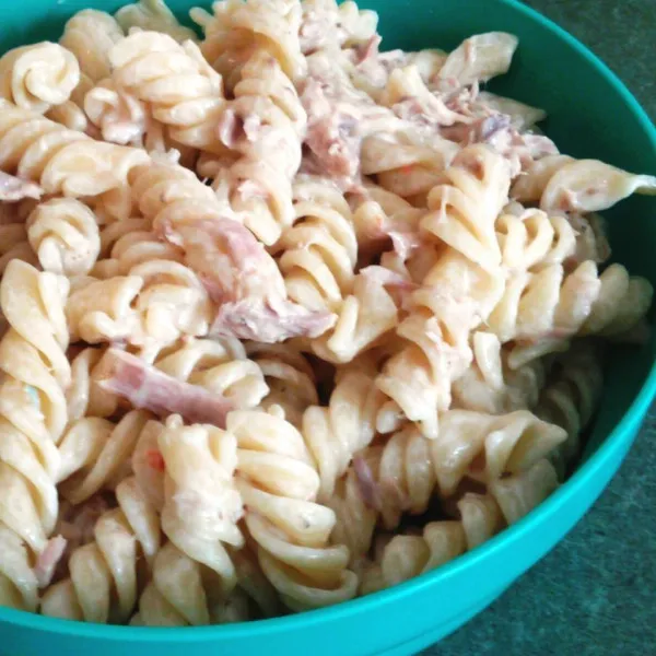 receta Ensalada De Pasta De Atún Súper Fácil