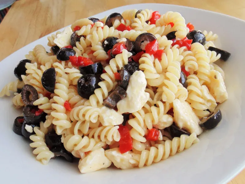 recetas Ensalada De Pasta Mediterránea