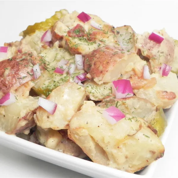 receta Salade de pommes de terre grillées avec cajun Cukes de steve fou