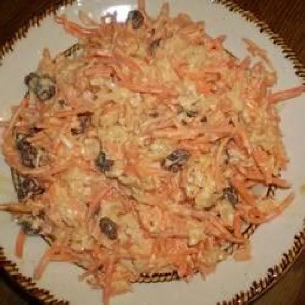 receta Salade de carottes et d'ananas