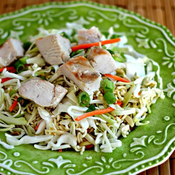 receta Ensalada De Pollo China Portátil