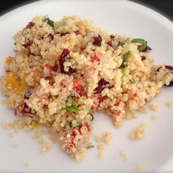 receta Salade de quinoa citron-basilic