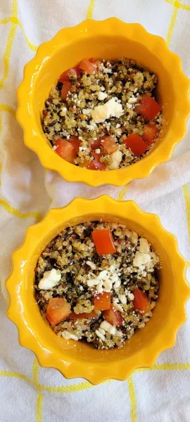 receta Salade de quinoa d'inspiration grecque