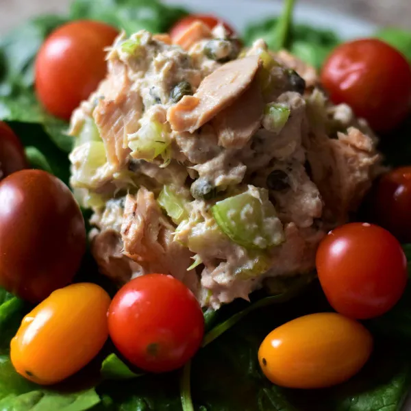 receta Ensalada De Salmón