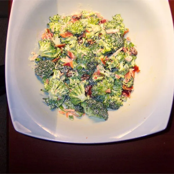 receta Salade Bacon et Brocoli