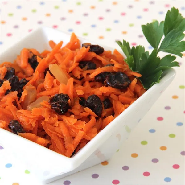 receta Salade de carottes au gingembre