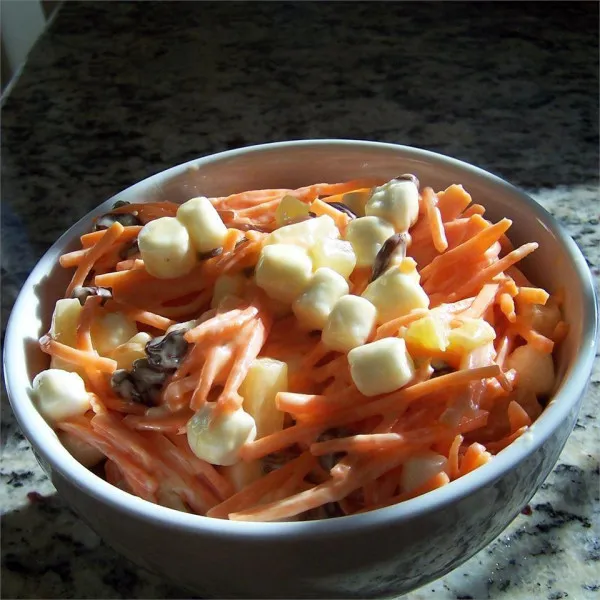 receta Ensalada De Zanahoria Con Piña