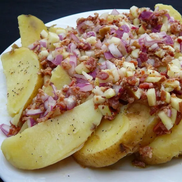 receta Salade de pommes de terre espagnole
