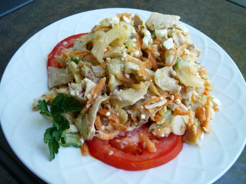 recetas Ensalada Griega De Pollo