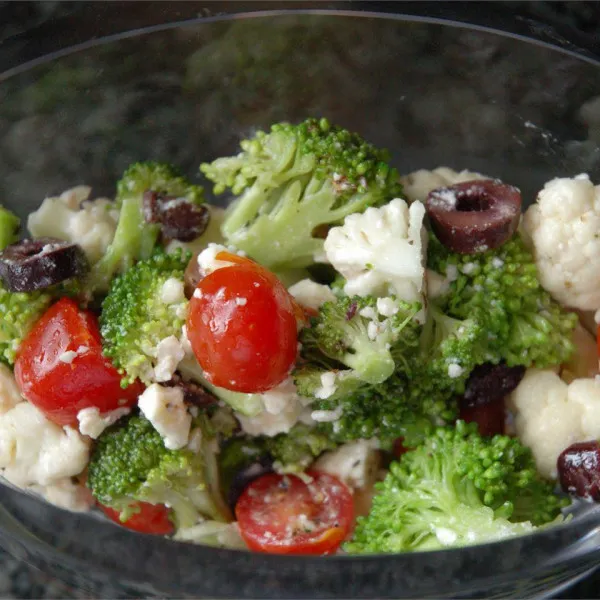 receta Salade de légumes grecque