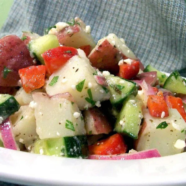 receta Ensalada Mediterránea De Patata