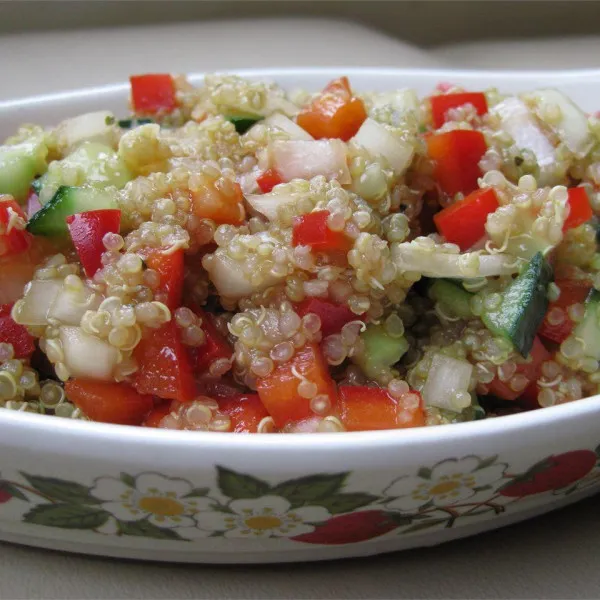 receta Salade de quinoa méditerranéenne