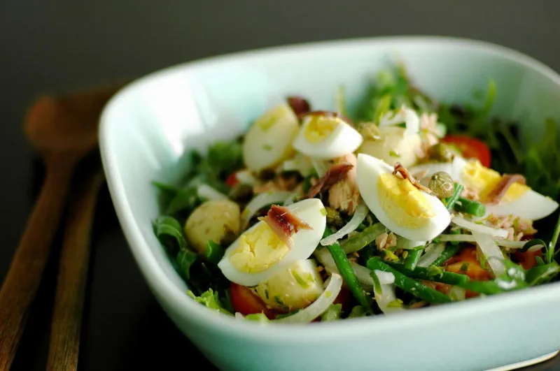 receta Salade niçoise