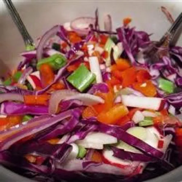 receta Salade de rubis rouge épicée