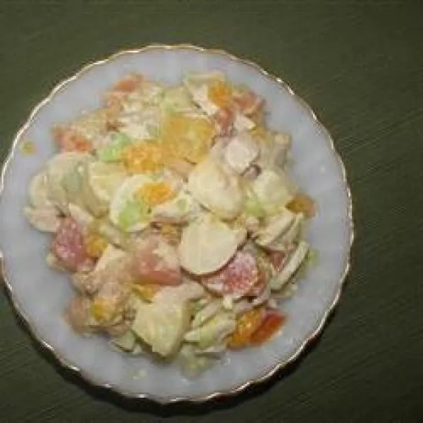 recetas Ensalada Tropical De Pollo