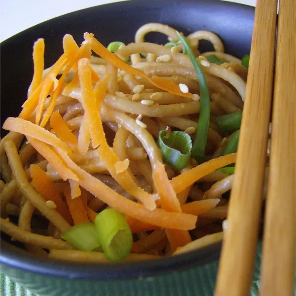 receta Salade de nouilles thaï végétalienne