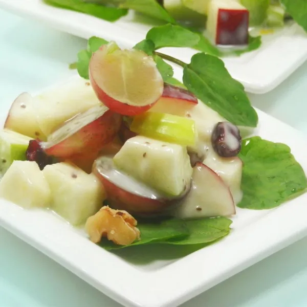 recetas Ensalada Waldorf Con Yogur