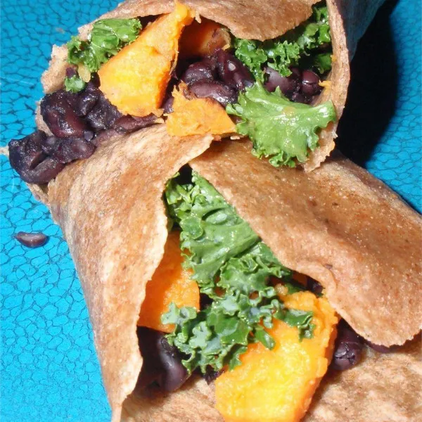 Przepis Yam & Kale Wrap